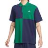 Nike Мужская футболка-поло Зеленый/Синий FN3425-365