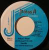 7inch Record DAVILLE - What I Want NONE Jammy's Records Jamaica Reggae, Ska & Dub Used