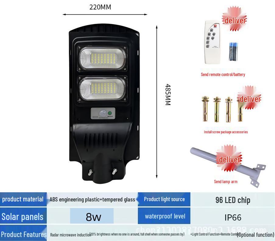 Уличные суперяркие солнечные фонари для улицы и двора - Водонепроницаемые для использования во дворе и дома