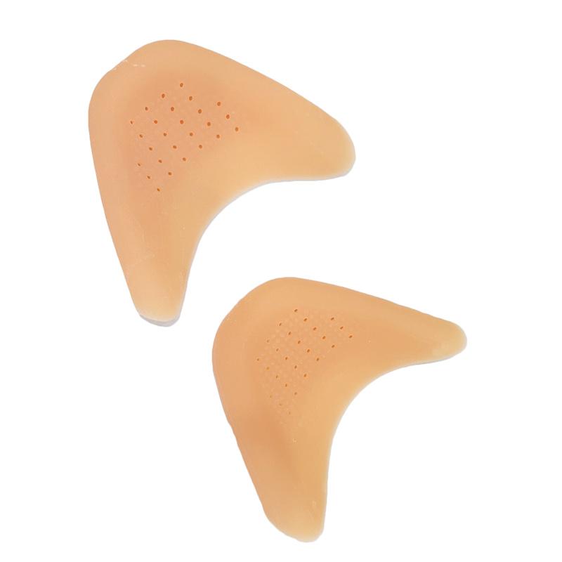 2PCS Silicone Toe Protector Shoes Soft Forefoot Breathable Toe Pads Ballet Toe Caps Cushions Metatarsal Covers High Heel Shoes