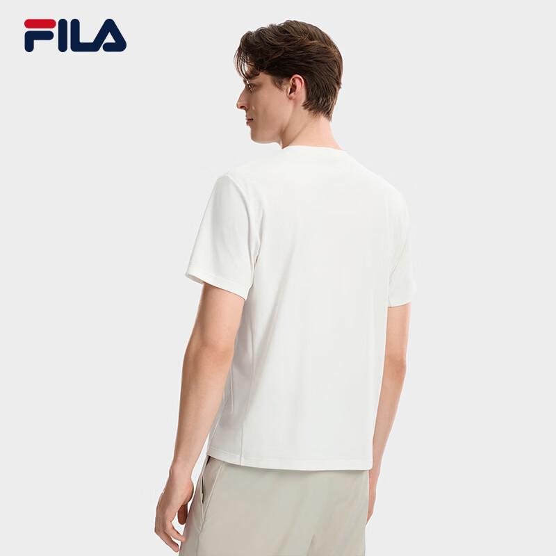 FILA Men's Minimalist Logo Crewneck Short-Sleeve T-Shirt