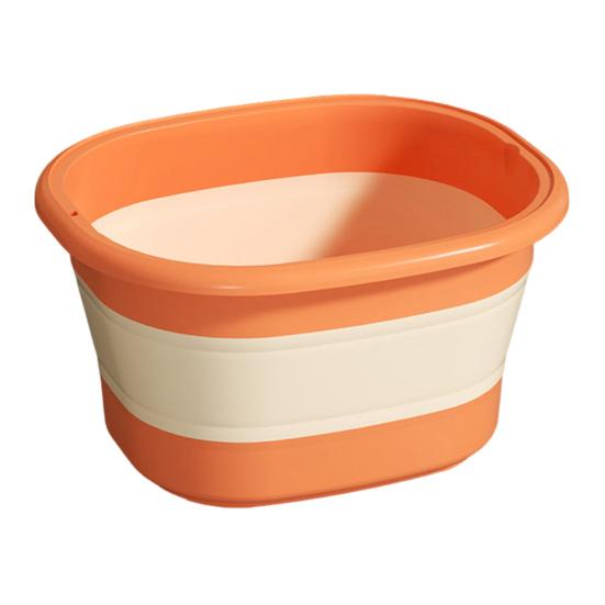 Складная ванночка для ног с крышкой, переключение двух режимов, складной дизайн одним касанием, таз для ног, эргономичный, антивозрастной, инструмент для ухода за лапами питомца