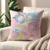 Cute SSanrio Friends cushion cover For Pillow Printing Sofa Decoration Home Car Room Coffee Shop Office Nordic Simplicity