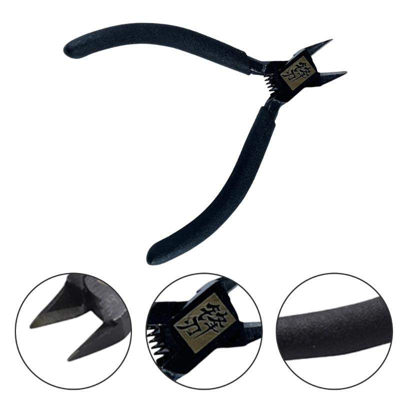Carbon Steel Precisions Cutter Pliers for Puzzles Model Assembly DIY Featuring Diagonal Nippers for Hand Wire Cutting