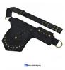 Unisex Retro Rivet Waist Bag: Multi-Functional Crossbody for Outdoor Sports and Phone Storage