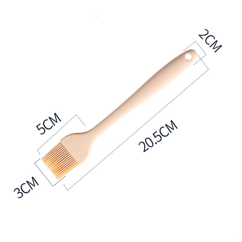 Силиконовая лопатка для крема для торта, кисть для масла, печенья, теста, антипригарное покрытие, скребок для смешивания масла, кухонная утварь для выпечки