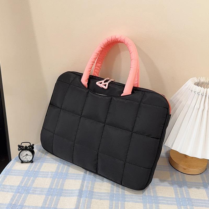 2026 new briefcase handbag men and women anti-splashing meeting documents information bag office study training bag