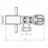 Angle Valve "Mushroom" 1/2*1/2