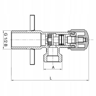 Angle Valve "Mushroom" 1/2*1/2