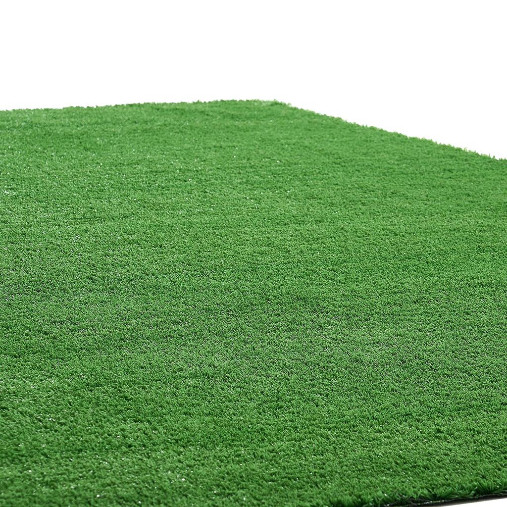 VEVOR Artificial Grass, 365.76 x 213.36 cm Fake Grass Turf Rug, 1.5 cm Pile Height Realistic Synthetic Lawn Carpet Roll Mat