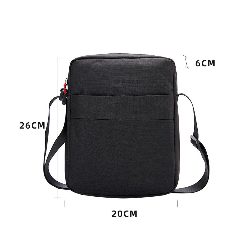 Мужская повседневная деловая сумка через плечо большой емкости