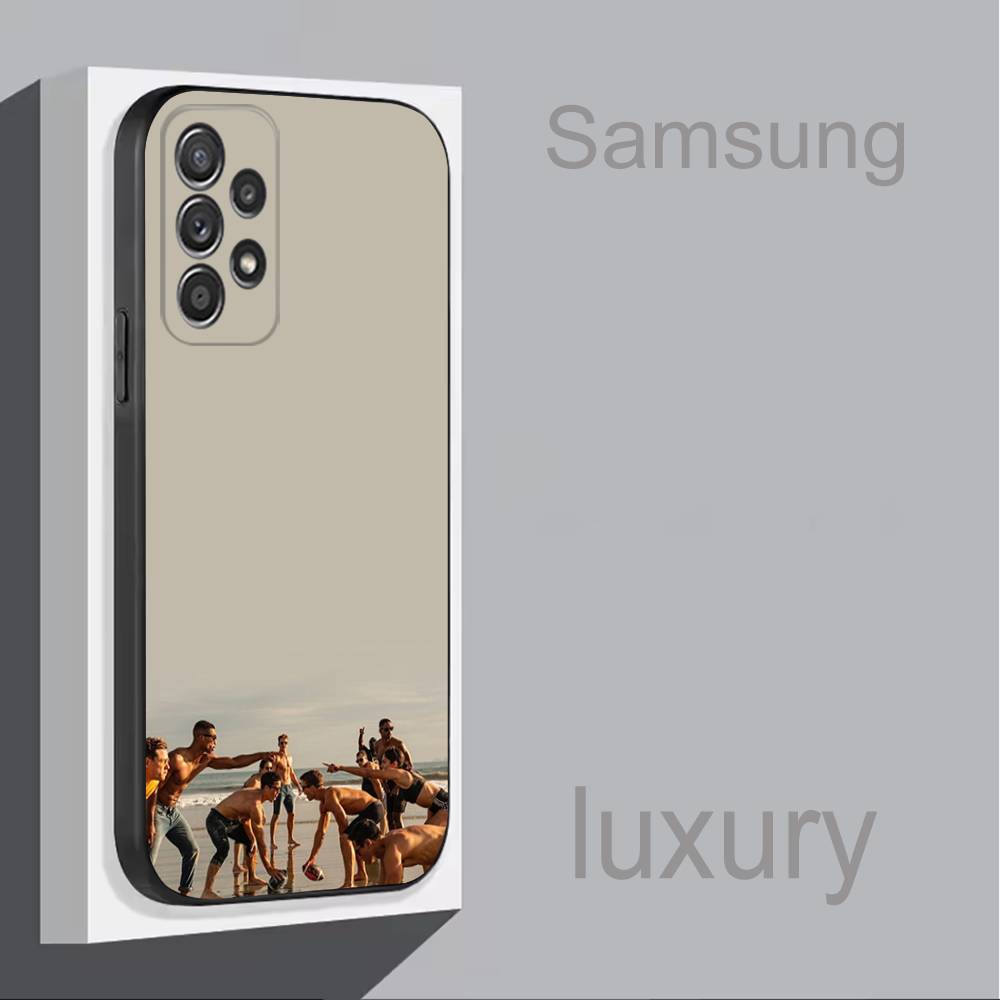 Чехол для телефона T-Top G-Gun M-Maverick-ES для Samsung S 9,10,21,30,22,23,24,25,Ultra,Plus,Lite,FE,4,5G Черный Мягкий Точный