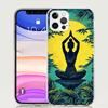 Meditation Yoga Girl Phone Case For iPhone 18 17 Air 16 15 Plus 11 14 Pro Max 13 Mini 12 7 8 + SE Pattern Art Customized Cover 17 A