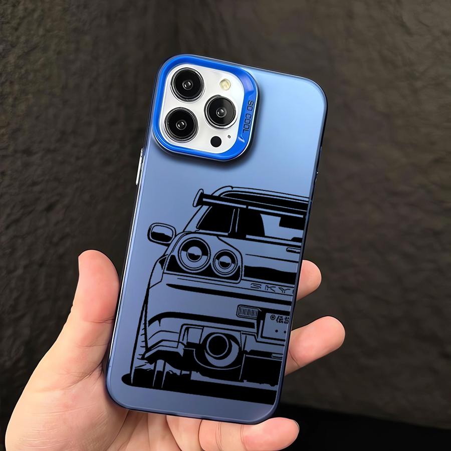 Крутой чехол для телефона JDM Dream Car для iPhone 16 Pro 15 Pro Max 14 13 12 11 XS 14 Pro Max 16 Plus 14Pro 12Pro Мягкий чехол