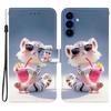 For Samsung Galaxy S26+ Case Pattern Printing Leather Flip Wallet Phone Cover with Lanyard