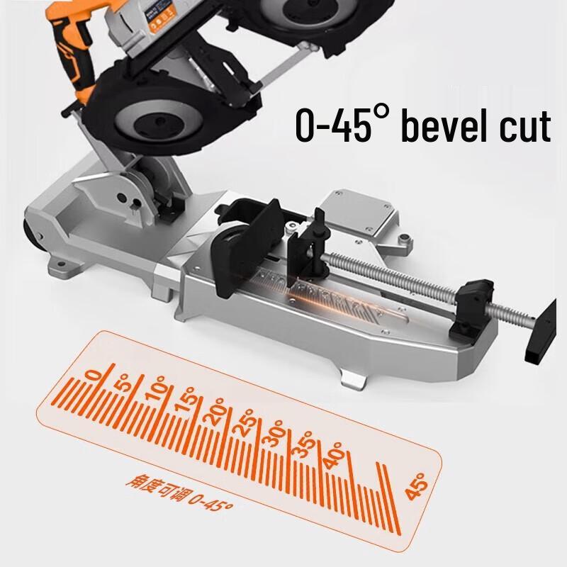 Junlun R2103-T2 Mini Multifunctional Metal Bandsaw CN plug (adapter included)