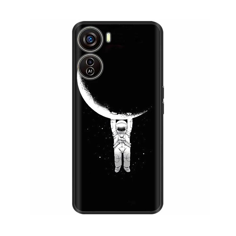 Чехол для ZTE Blade V50 Design 5G Мягкий силиконовый чехол для телефона для ZTE Blade V50 Design 4G 5G Ударопрочный корпус Задняя крышка Coque