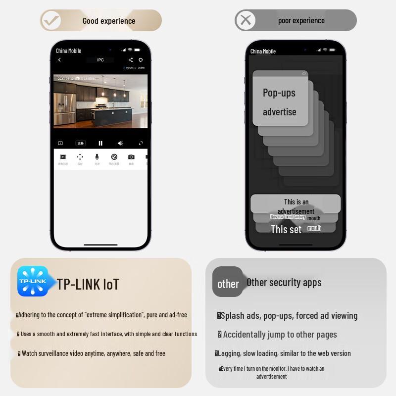 TP-LINK Smart 360° Pan-Tilt Home Security Camera (CN version)