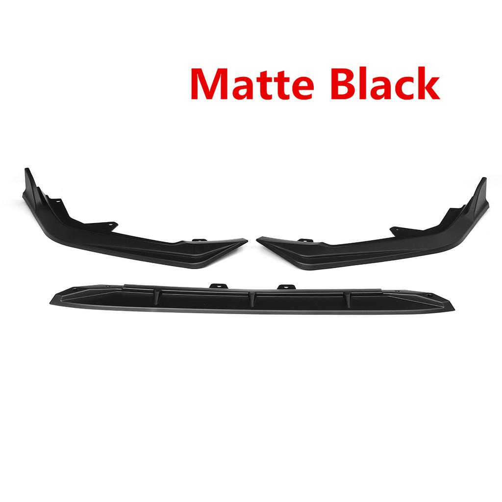 2021 2022 Автомобильный передний бампер Lip Chin Bumper Body Kits Splitter Для Honda Для Civic 11th Generation 2021-2022 Bumper Lip Deflector