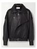 Men's Retro PU Leather Motorcycle Jacket: Heavy-Duty, Trendy Autumn Style, Casual Cool Coat.