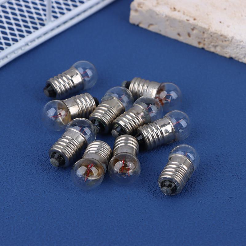 10 шт. миниатюрные круглые 1,5 В 2,5 В 3,8 В маленькие световые пушки для студенческих экспериментов маленькие лампочки фонарик лампочка бусины