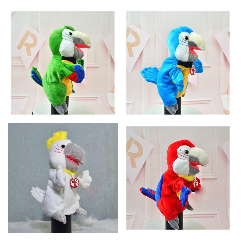 Говорящая игрушка-марионетка животного с двигающимся ртом для рассказывания историй и укрепления связи между родителем и ребенком