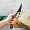 Нож для обвалки ручной ковки с ножнами, нож для мяса из высокоуглеродистой стали, многофункциональный нож шеф-повара