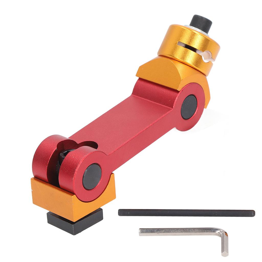 CNC Work Stop Locator Adjustable Vise Stop Limiter Mill Machine Workpiece for T Slot Work Stop Locator CNC Work Stop Locator