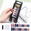 1 Box French Detachable False Nails Wearable Fake Nails Nail Tips Manicure Tool Press On Nails