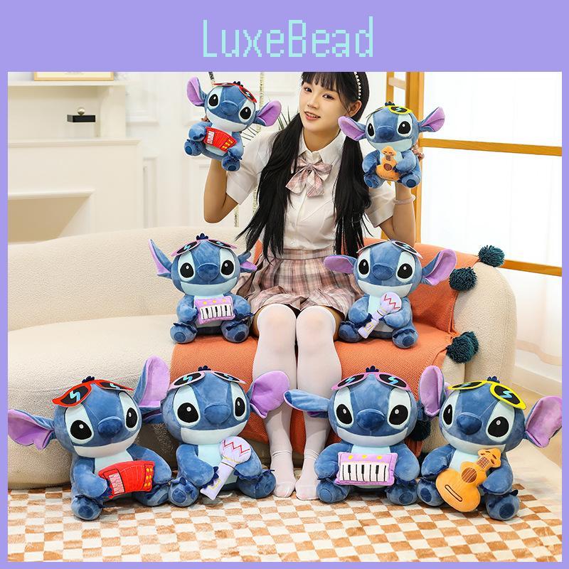 Guitar Microphone Plush Toy Animal Stuffed Doll For Kids Collectors Gift