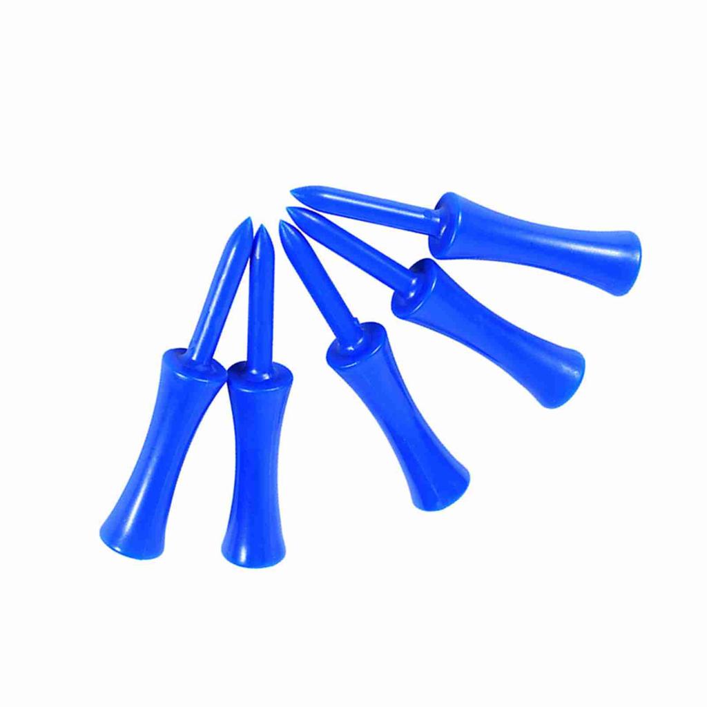 100 шт. Пластиковые синие 68 мм тройники для гольфа, понижающий инструмент для гольфа, аксессуары для спорта