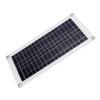 Solar Panel Lightweight Thin Waterproof Portable Flexible Solar Panel with 2 USB Output for Car Home Ship