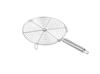 TreegoArt Stainless Steel Round Roasting Net Roaster Wire Papad Jali, Roti Jali With Chimta For Kitchen - Pack Of 2