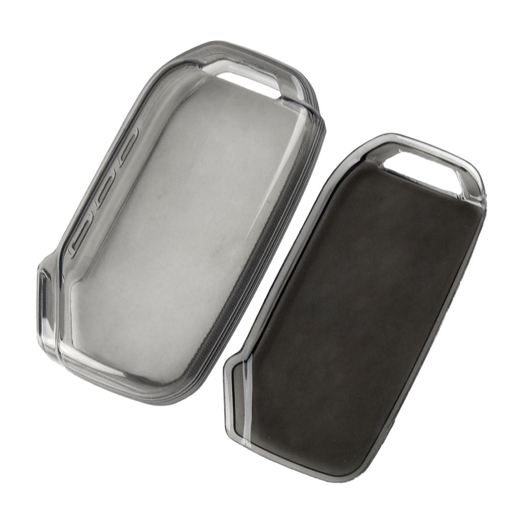 Для Kia Forte Soul черный прозрачный чехол для брелока чехол для K3 K5 K8 Sorento Seltos держатель для ключа автомобильные аксессуары