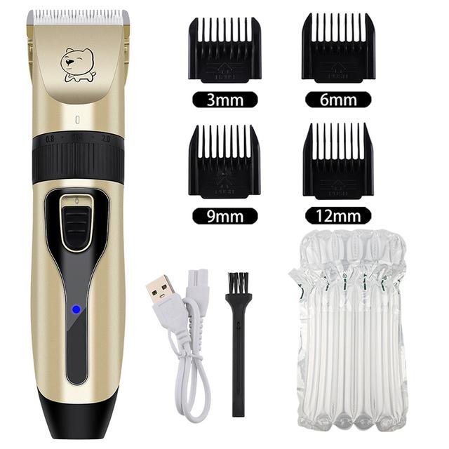 Электрические машинки для стрижки собак, профессиональный триммер для шерсти домашних животных, парикмахерская машинка для стрижки собак, машинка для удаления волос с кошачьими волосами, комплект