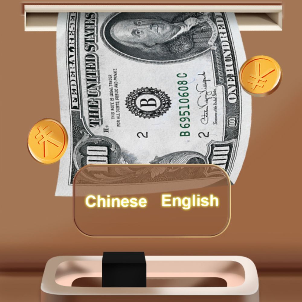 With Music Piggy Bank ATM Toys Gift Coins Cash Saving Bank High Quality Money Saving Box  Children