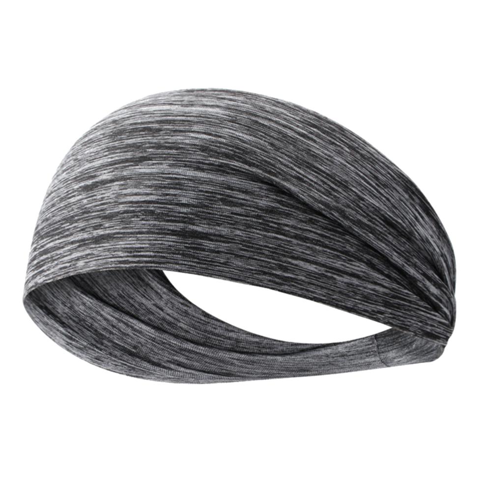 10-1pcs Elastic Headband Quick Dry Sweat Absorption Headdress Anti-slip Running Head Band Breathable for Yoga Running Biking
