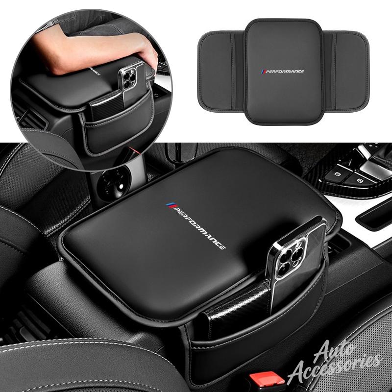 Car Armrest Box Pad Auto Armrest Mat Accessories For BMW Performance F30 F32 F36 F34 G20 G23 3 Serie F20 F22 F26 X5 X6 X7 X3 X1 ZCY6