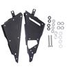 2pcs Motorcycle Side Frame Covers Panel Guard Fit for Kawasaki Ninja 650 Z650 2017‑2019Black