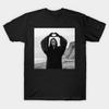Asian Size Cotton Unisex Tshirt Print T-shirt Ghostface Heart Hands Funny Scream Movie Parody M5669 T-shirt No-Cut Print Regular Fit