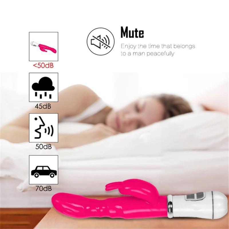 G Spot Rabbit Vibrator Секс-игрушки для взрослых для стимуляции клитора Водонепроницаемый персональный фаллоимитатор Вибратор