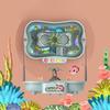 Mini Fishing Game Table with 2 Fishing Rods Parent-Child Interactive Family Party Water Entertainment Toy