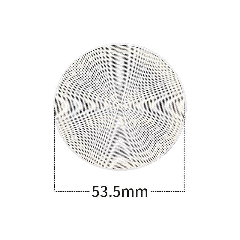 Экран для кофейной таблетки эспрессо 51 мм 53,5 мм 58,5 мм Нержавеющая сталь 304 Двухслойный фильтр Многоразовый Экран для кофейной таблетки фильтр Инструмент бариста