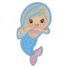 Iron-on Patch - MDC - Blue Siren - 6.5cm X 4.5cm - Aquatic