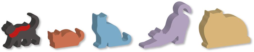 Arkwright Cat and the Tower Ages Board Game (1-5 Players, 15-30 Minutes, 6+)