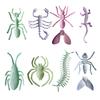 Flexible Silicone Insect Mold Set Halloween Party Supplies Crafting Tools Lightweight Reusable Ornament Mould