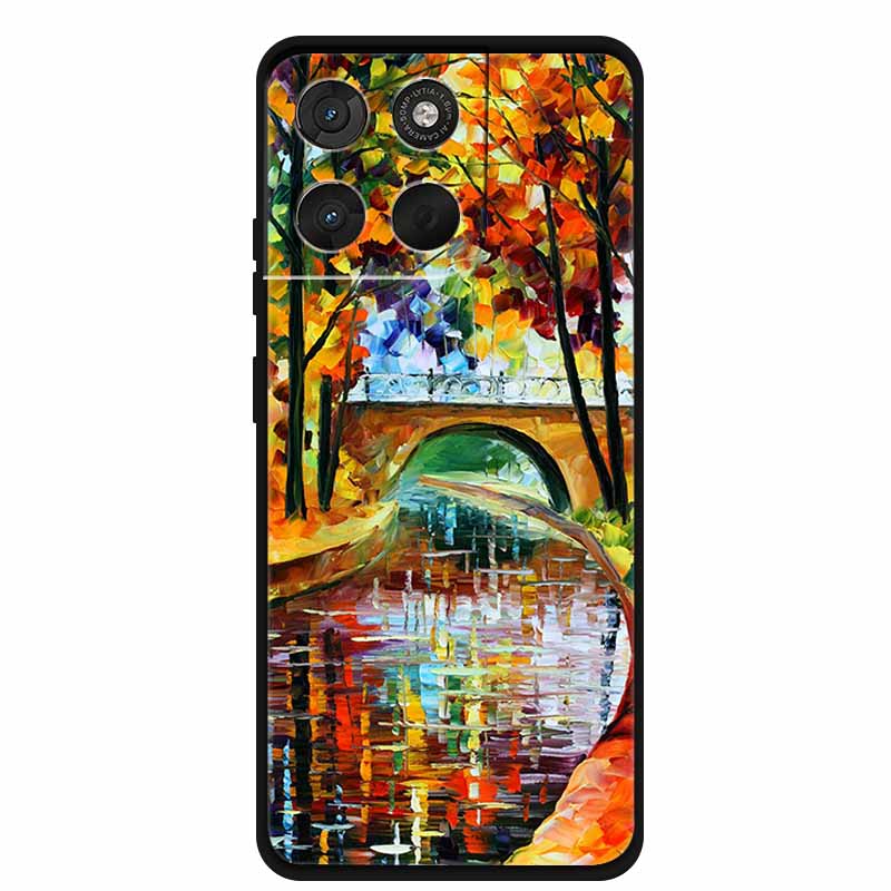 Для Motorola Moto G57 Чехол-аккумулятор Милый Кот ТПУ Чехол для Телефона Мягкий Силиконовый Чехол Для Moto G57Power Чехлы Ударопрочный Coque G 57 Power