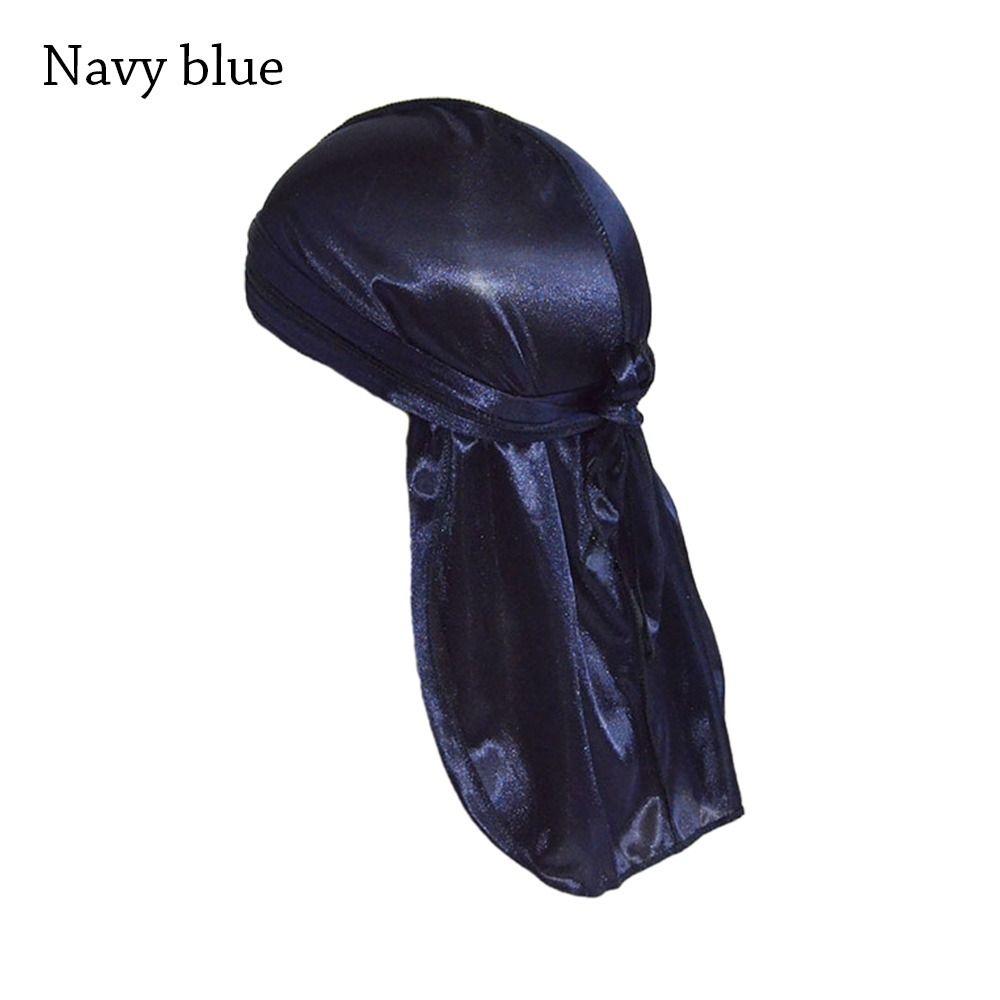 Pre-Tied Silk Durag Thin Turban Hijab Adjustable Bandana  Men Women