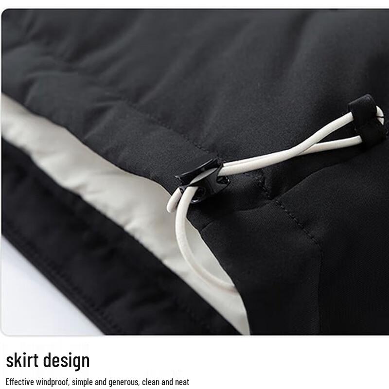 NASA MARVEL Men's Faux 2-Piece Hooded Puffer Jacket