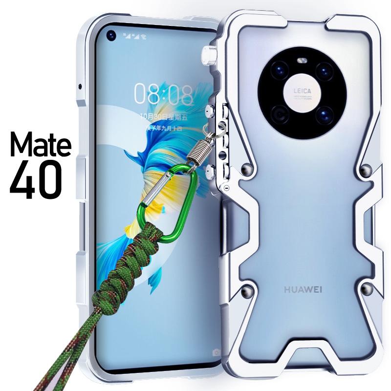 Luxury Thor Heavy Duty Armor Metal Aluminum Phone Case For Huawei Mate 80 70 60 50 40 Mate30 RS Cover Back Fundas Coques Bumper